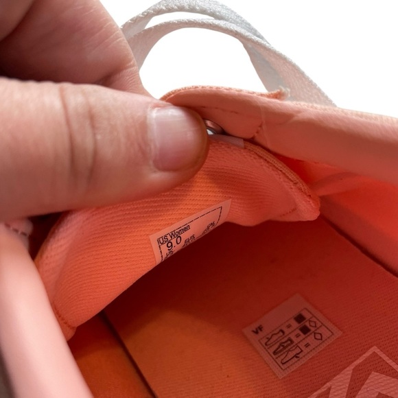 Vans Old Skool Sneakers Light Pink Peach Canvas Women’s Size 9 - Picture 7 of 7